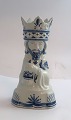 Royal Copenhagen. Trankebar. Hellig Tre Konger lysestage. Melchior. 3059/1160. Højde 14,5 cm. (1 ...