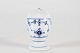 Royal Copenhagen Musselmalet Riflet Antik saltbøsse nr. 1/189 Højde 7,5 cm1. ...