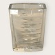 Skruf Glasbruk, Sverige, Glas vase, 12cm bred, 18cm høj signeret: Edenfalk (Bengt Edenfalk) *Fin ...