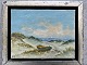 Kalle Hintze (født 1925):Parti fra Nordstrand, Skagen.Olie på lærred i svæveramme.Sign.: ...