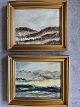 Malerier af Kalle Hintze - Partier fra Nordstranden, Skagen