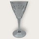 Krystalglas, Portvinsglas med slebet stilk, Højde 13cm, diameter 6,3cm *Fin stand*