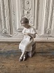 B&G Figur - Grethe der strikkerNo. 1656, 2. sorteringHøjde 17 cm.Design: Ingeborg ...
