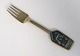 Michelsen. Julegaffel. 1973. Sterling (925). Design Ib Spang Olesen