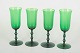 Simon Gate for Orrefors, sæt af fire champagneglas.Sæt af fire elegante champagneglas i ...