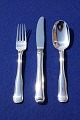 Georg Jensen Dobbelt riflet Vintage sølvtøj, Dobbeltriflet Vintage sølvbestik i sterlingsølv fra ...