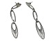 Georg Jensen sterlingsølv, lange Zephyr øreringeDesignnummer 500.Designet af Regitze ...