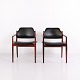 Et par armstole model 62A designet af Arne Vodder og fremstillet af Sibast Furniture i ...