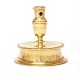 Tidlig hollandsk 1600-tals stage udført i messingH: 13,3cm. D fod: 13,5cm