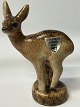 Michael Andersen Figur Stående Rådyr Bornholmsk keramikNo 4107.Højde 12 cm.Perfekt stand