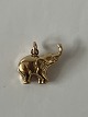 Elefant Vedhæng / Charms i 14 karat guldHøjde 1,5 cm