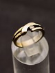 14 karat hvidguld ring med diamant