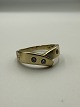 14 Karat Guld ring med stenVægt 3,53 gram Ring str. 59Stemplet HB 585