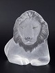 Mats Jonasson for Royal Krona, løveskulptur i kunstglas.