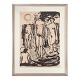 Jens Søndergaard, stor raderingJens Søndergaard, 1895-1957, radering nr 3/10Motiv med Jens ...