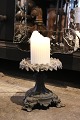 Antik fransk art nouveau piedestal , lysestage holder ...