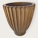 Schollert ceramics, Grooved vase, 16cm high, Design Schollert ceramics, Nærum *Good condition ...