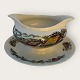 Myott, Fine Staffordshire Ware, Rural Scene, Sovseskål på fod, 18,5cm i diameter, 8,5cm høj *Pæn ...