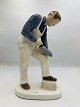 Bing & Grøndahl Figur - Snedker / Håndværker Modelnr.: 2434Designer: Paul Hauch Carlsen ...