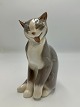 Bing og Grøndahl Figur - Grå Kat Modelnr.: 2452Designer: Sven JespersenH.:16 cm B.: ...