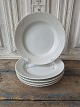Royal Copenhagen Hvid halvblonde middagstallerken 25,5 cm.