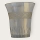 Ekeby, snapseglas / shotglas, 4,5cm højt med Ejby båndslibning og facetslibning på foden *Fin stand*