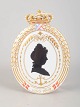 Royal Copenhagen, mindeplatte for Prinsesse Marie.