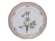 Flora DanicaFrokosttallerken med gennembrudt kant 22,5 cm. #3554