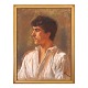 Peder Severin Krøyer (1851–1909), pastel on canvasPortrait of a Peasant Boy from the ...