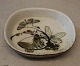 1047-5302 RC Aluminia Dianna stoneware tray with butterfly 3 x12.5 x 11 cm Nils Thorsson Royal ...