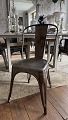Original fransk Tolix cafe stol i metal,designet af ...