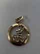 Anker Vedhæng/Charms i 14 karat guld.Højde: 2,0 cm.