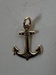 Anker Vedhæng/Charms i 14 karat guld.Højde: 1,5 cm.