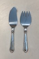W. og S. Sørensen Sølv/Stål Rita FiskeserveringssætGaffel Længde: Måler 20,5 cm / 8.07 ...