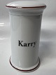 Apoteker Serien Karry, Krydderikrukke.Højde 11,5 cm.Perfekt stand.Se vores store ...
