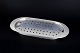 Arne Jacobsen for Stelton, Cylinda-line fiskefad med rist.Ovalt fiskefad med aftagelig ...