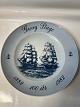 Georg Stage Skibsplatte Bing & Grøndahl.Jubilæum Skibs Platte 100 år 1882 - 1982. ...
