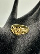 14K Guld Ring med design Ring Str. 52Vægt: 2,2g