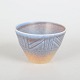Carl-Harry Stålhane for Rörstrand, bowl.Conical glazed stoneware bowl with gently flared ...