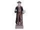 Bing & Grøndahl figur, typograf.Den er givet som gave af Dansk Typograf Forbund og deres ...