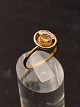 8 karat guld ring med citrin