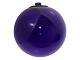 HolmegaardBlue decoration ball 9 cm.