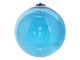 HolmegaardHuge turquoise blue decoration ball 19cm.
