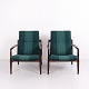 Lounge chair model C130 designet af Jens Risom (1916–2016) og fremstillet af Jens Risom Design ...