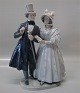 Kgl. figur fra 
Royal 
Copenhagen 1593 
Aftentur i 
Tivoli Chr. 
Thomsen 1914 29 
cm 2.  I hel og 
fin ...