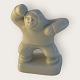 Bing og Grøndahl, Grønlænder i hvidt porcelæn, Lille Inuit figur, #2411, 1.sortering, 8cm høj, ...