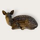 Bing & Grøndahl, Dådyr der ligger ned, #1930, 20cm x 13cm, 1.sortering,  *Fin stand*