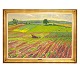 Jais Nielsen maleriJais Nielsen, 1885-1961, olie på lærred. Landskab, sensommerSigneret og ...