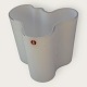 Iittala, Alva Alto vase, Opal vase, 11cm bred, 9,5cm høj, Design Alva Aalto *Pæn stand*