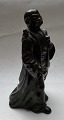 Parineret  figur i bronce forestillende Kejseren med en lille fugl på skuldren fra H. C. ...